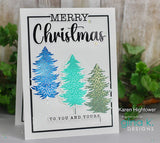 POLY-GLAZE Foiling Sheets- O Christmas Tree