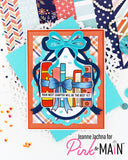 Fancy Oval with Bow Dies