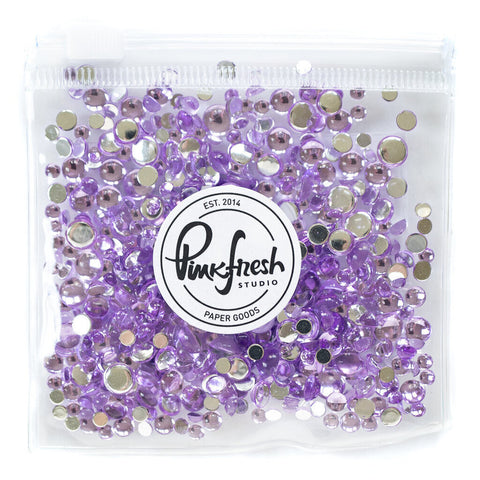 Gouttes transparentes : Lilas