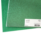 Papier cartonné à paillettes Essentials : Jade