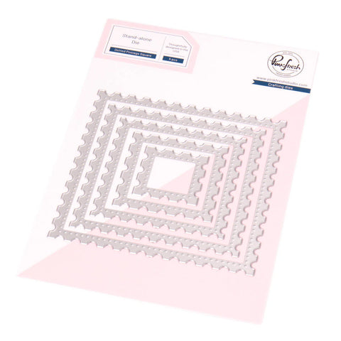 Essentials: Dotted Postage Square die