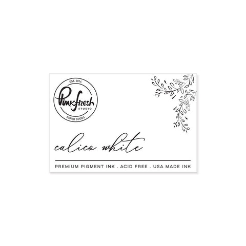 Premium Dye Ink Pad : Calico White