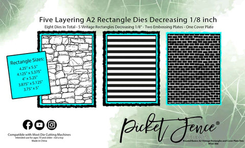 Beyond Basics: A2 Vintage Rectangles and Cover Plate Dies