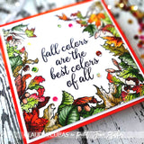 Follow the Leaves Rectangle Wreath Builder 4 x 12