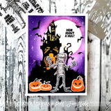 A2 Ghost House Cover Plate Die 4 x 6 (Die size 4.2 x 5.45)