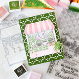 Flower Market Stamp