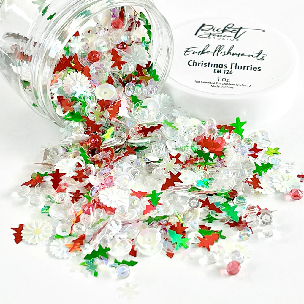 Embellishments-Christmas Flurries