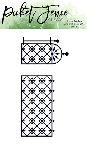 Scene Building Dies: Gates and Fencing Dies