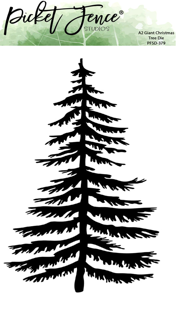Matrice de découpe arbre de Noël géant A2 (taille de la matrice 3,44 x 5,26) 4 x 6