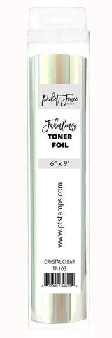 Fabuleuse feuille de toner – Transparente comme du cristal