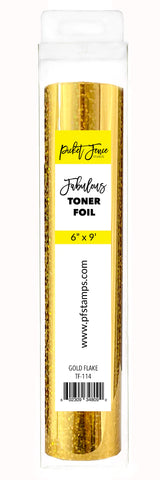 Feuille de toner fabuleuse - Flocon d'or