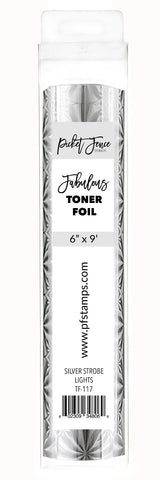 Fabulous Toner Foil - Silver Strobe Lights