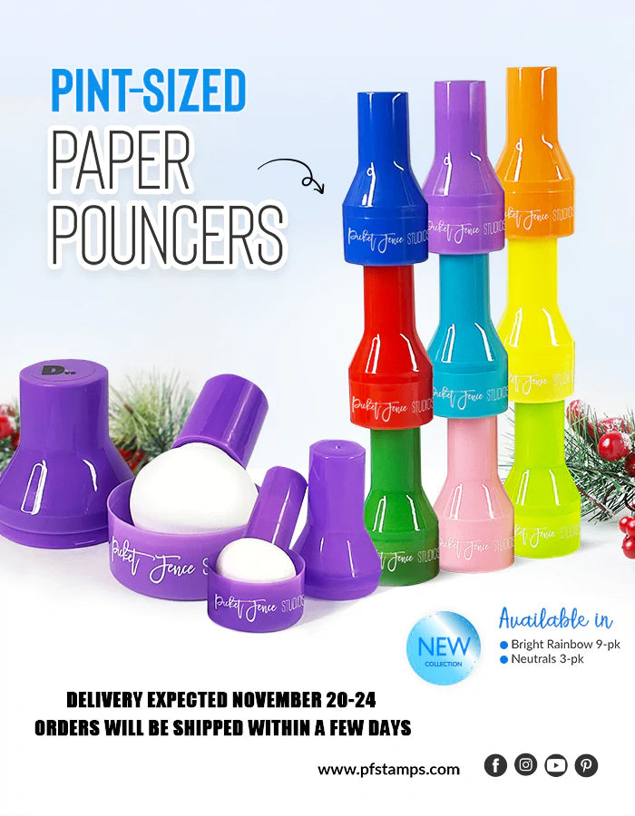 Pint-Sized Paper Pouncers - Bright Rainbow