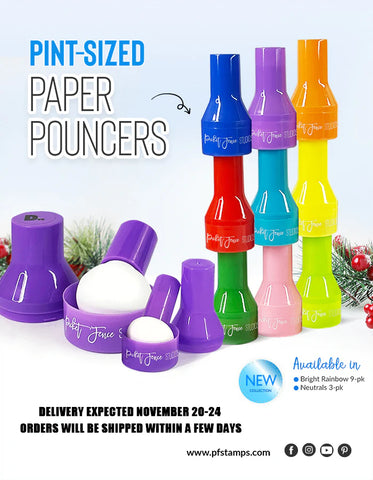 Pint-Sized Paper Pouncers - Bright Rainbow