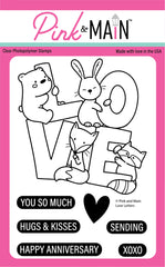 Love Letters 4X6 Stamp Set