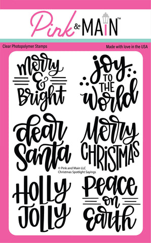 Christmas Spotlight Sayings