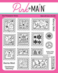 Winter Postage Stamps