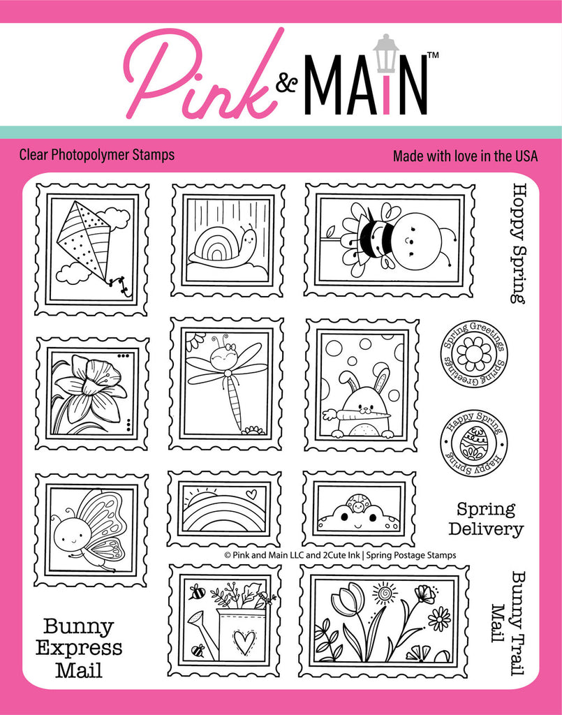 Spring Postage Stamps