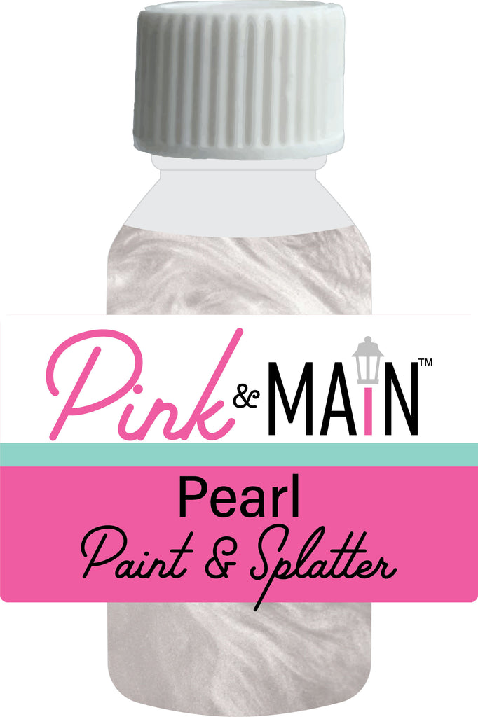 Pearl Paint & Splatter