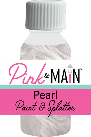 Pearl Paint & Splatter