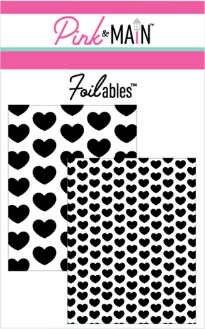 Foilables Polka Hearts