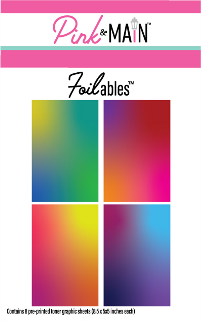 Color Blends Foilable Sheets