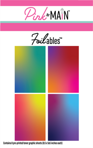 Feuilles déjouables de mélanges de couleurs