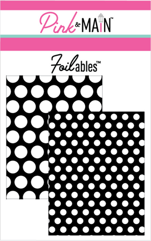 Reverse Dots Foilable panels