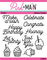 Autocollants de sentiments d’anniversaire