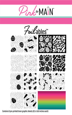 Bunny Hop Set 2 Foilable Sheets (8 Designs)