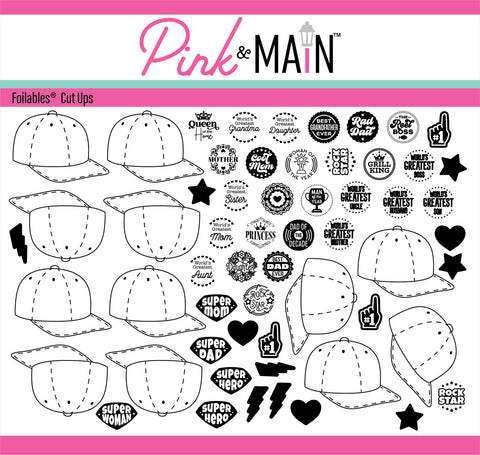 Ball Cap Foilables Cut Ups