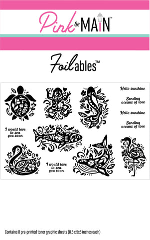 Oceans of Love Foilables® Sheets