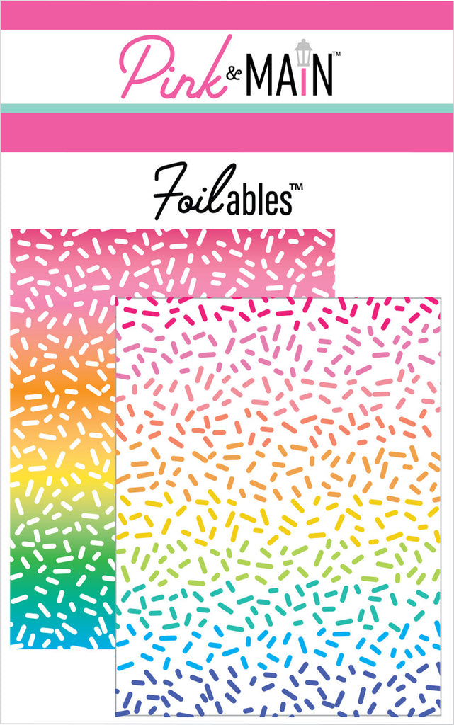 Colorful Sprinkles Foilables® Panels