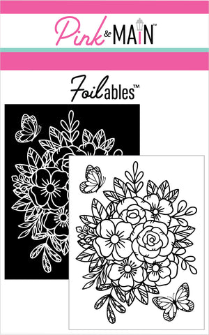 Adore You Florals Foilables® Panels