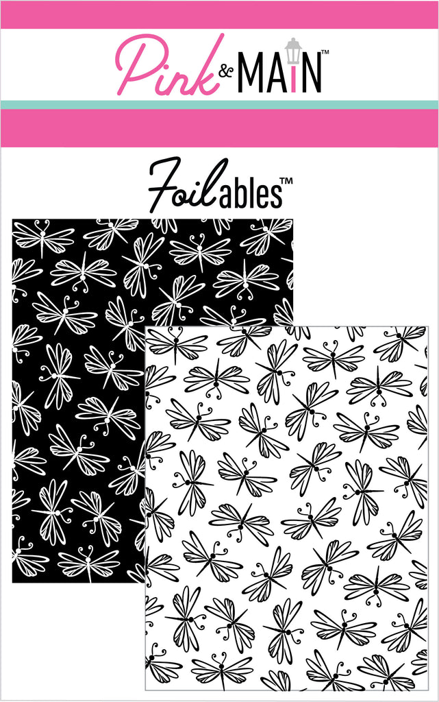 Dizzy Dragonflies Foilables® Panels
