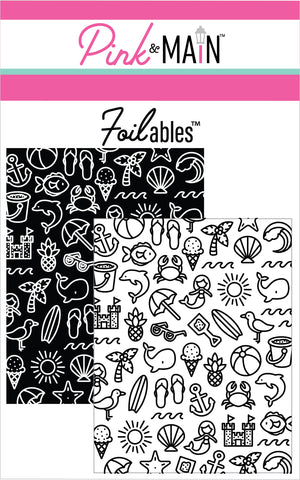 Summer Fun Icons Foilables® Panels