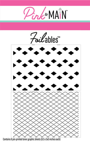 Argyle Foilables Sheets