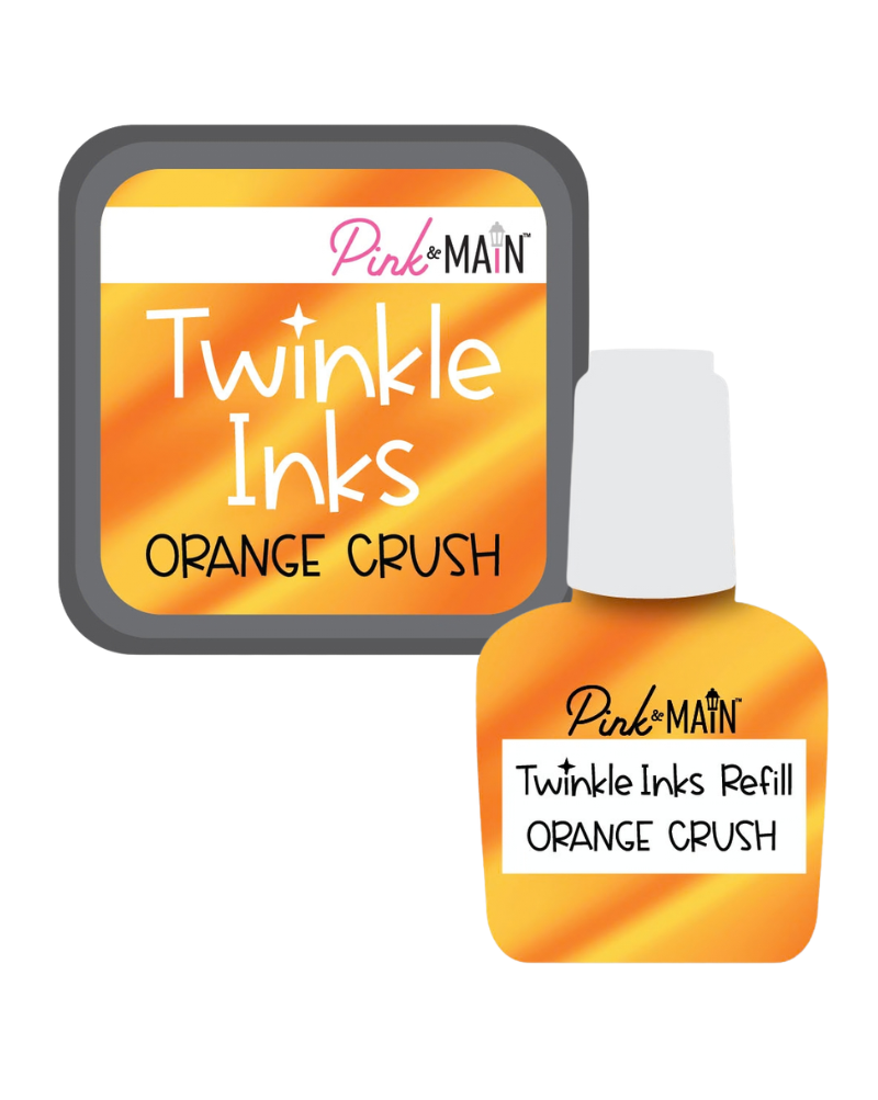 Orange Crush Twinkle Ink Pad + Refill