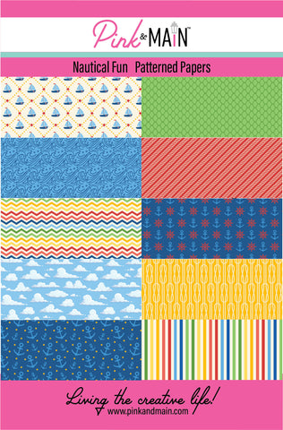 Nautical Fun Paper Pack 8.5 x 5.5