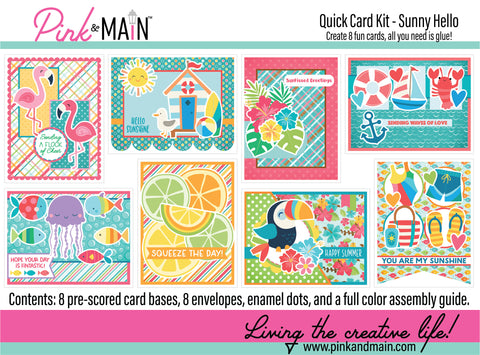 Quick Card Kit - Sunny Hello