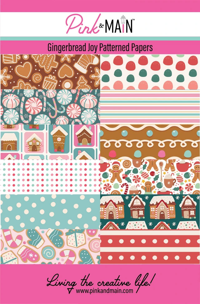 Gingerbread Joy Paper Pack 8.5 x 5.5