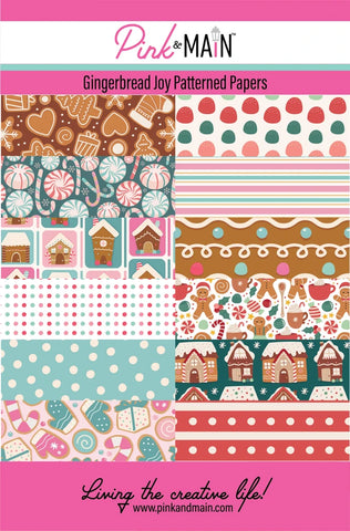 Gingerbread Joy Paper Pack 8.5 x 5.5