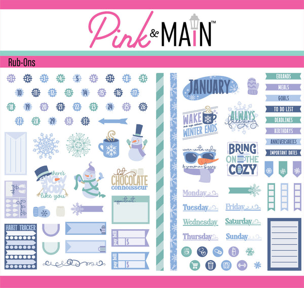 January Rub-ons – Bumbleberry Papercrafts Ltd