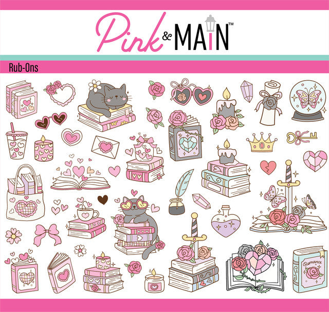 Roman-tasy Bookish Rub-ons