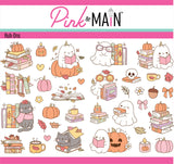 Fall Bookish Rub-ons