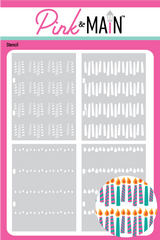 Birthday Candles Stencil