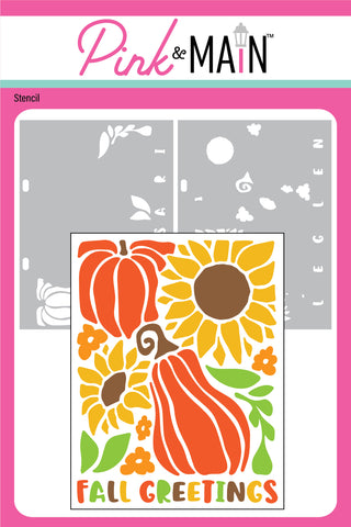 Fall Greetings Stencils (Set of 2)