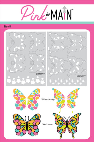 Brighter Days Stencils (Set of 2)