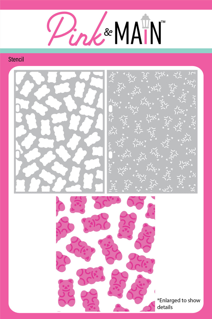 Gummy Bear Stencils (Set of 2)