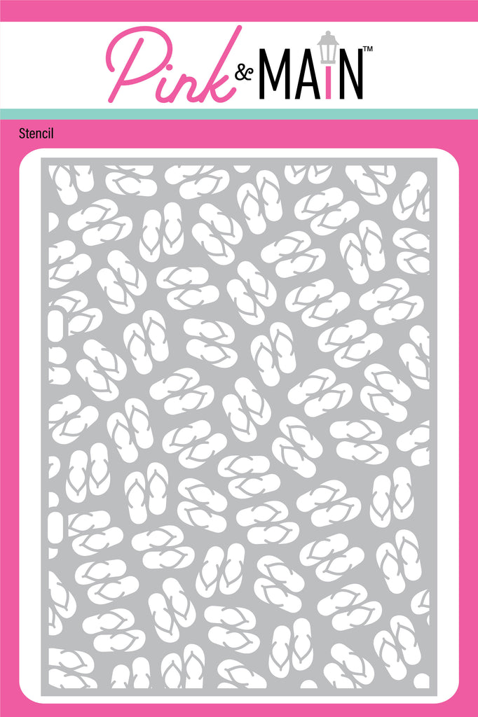Flip Flops Stencil